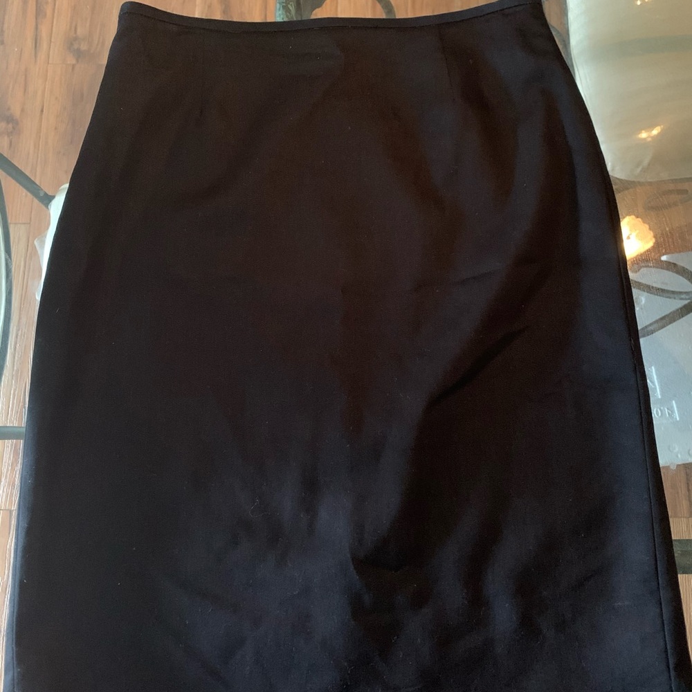 Black high waisted skirt